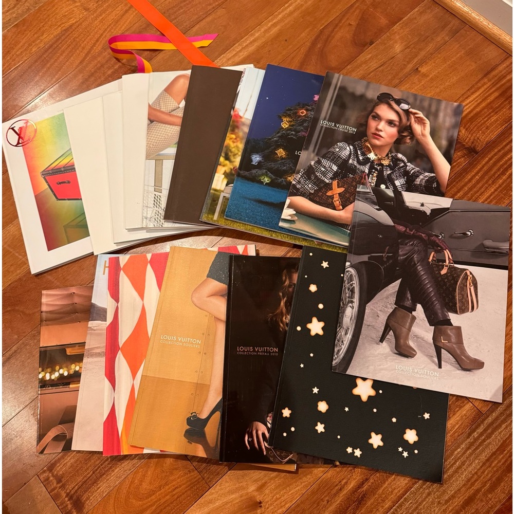 Louis Vuitton Lookbooks (17 books)